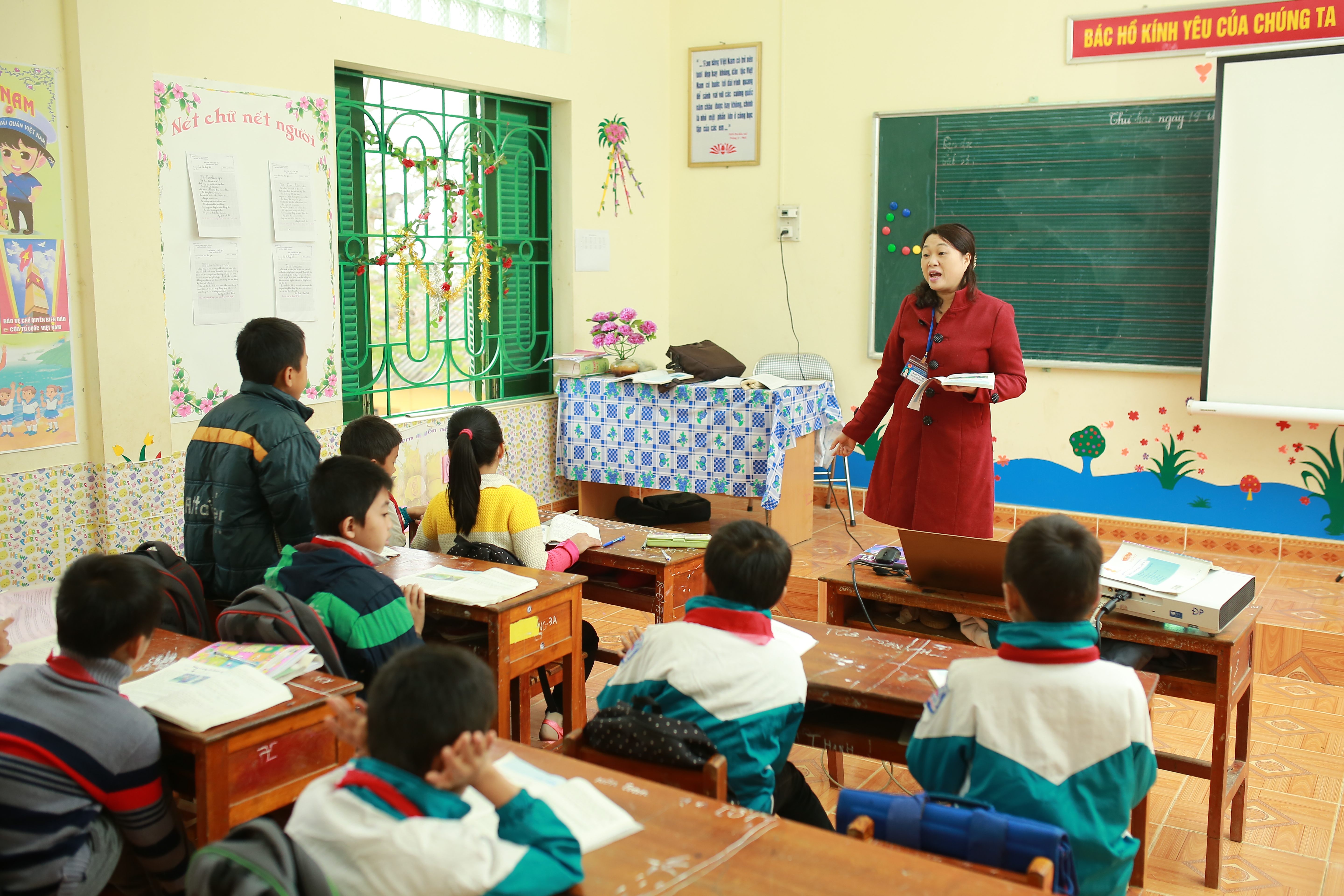 School in Don Phong commune, Vietnam