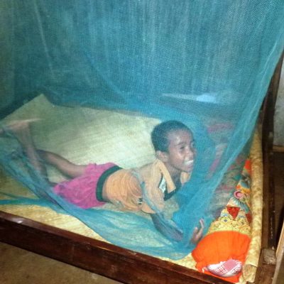 Mosquito nets are saving lives in Timor-Leste.