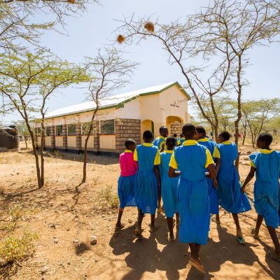A school in Kenya