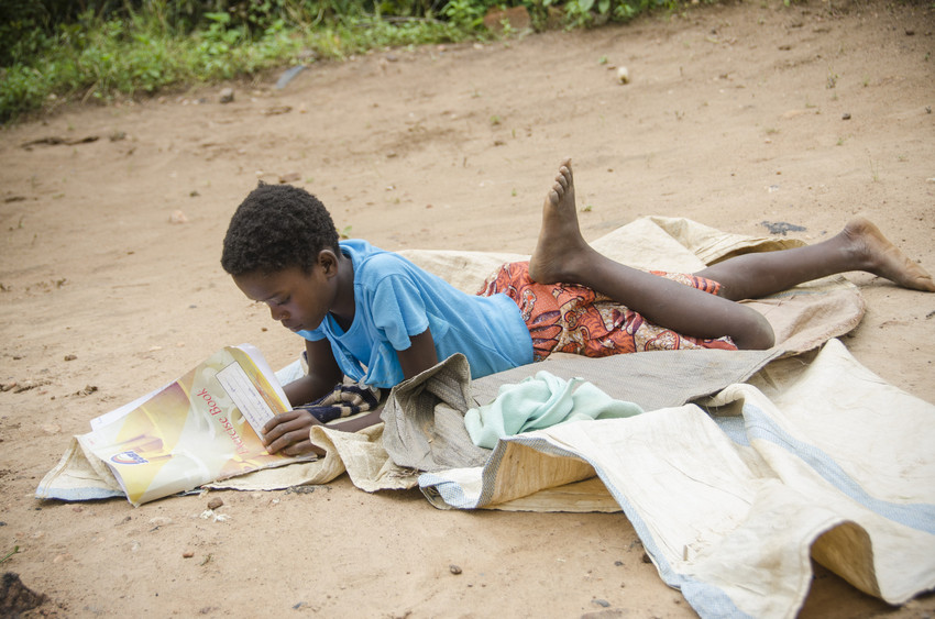 The third of five children in her family, Faris is 11 and participates in ChildFund's programs in her community.